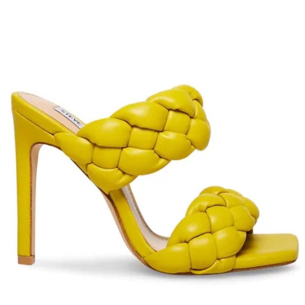 Steve Madden Kenley Citron Open Toe Sandal Citron size 7